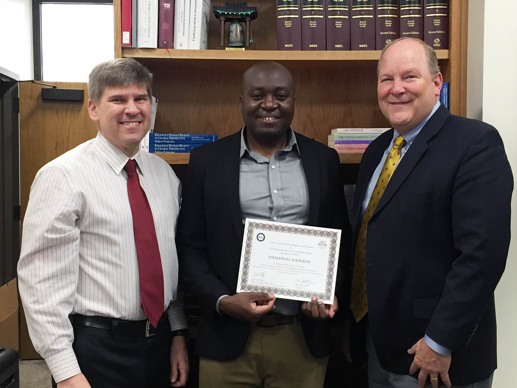 Emmanuel Amirikau named first Stirling Fellow