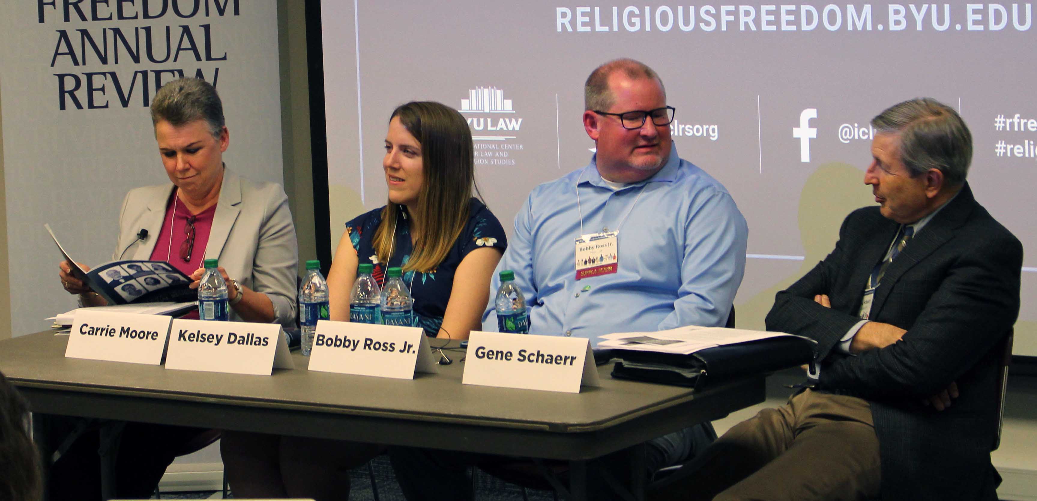 Workshop: Media Stream: Religious Freedom 101 for Journalists Part 2: Where are we Headed - Kelsey Dallas, Bobby Ross Jr., Gene Schaerr