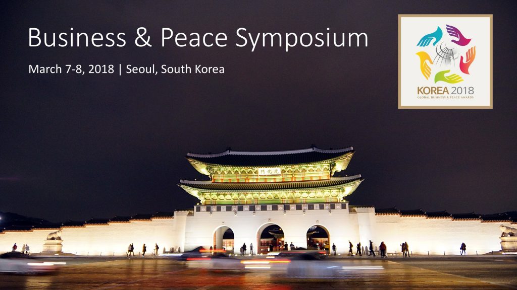 2018 Religious Freedom and Business Awards, Seoul, South Korea