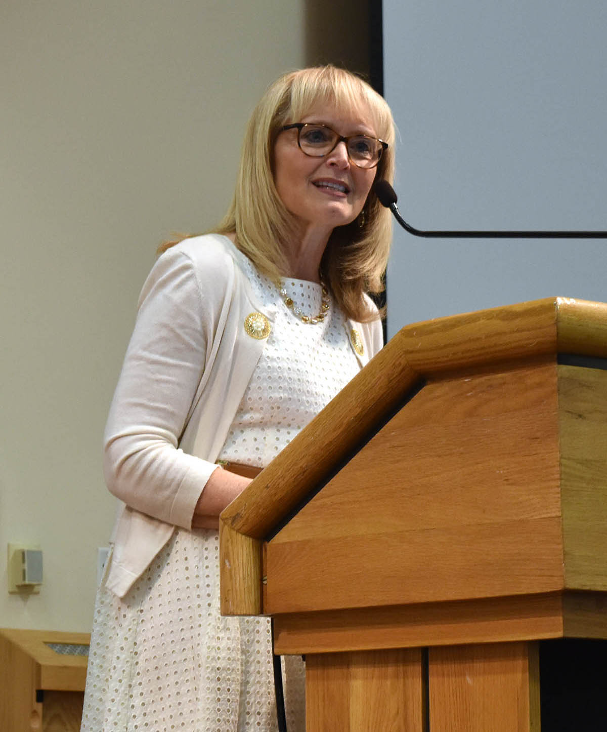 General Session: Brett Scharffs and Katrina Lantos Swett speak on Religious Freedom