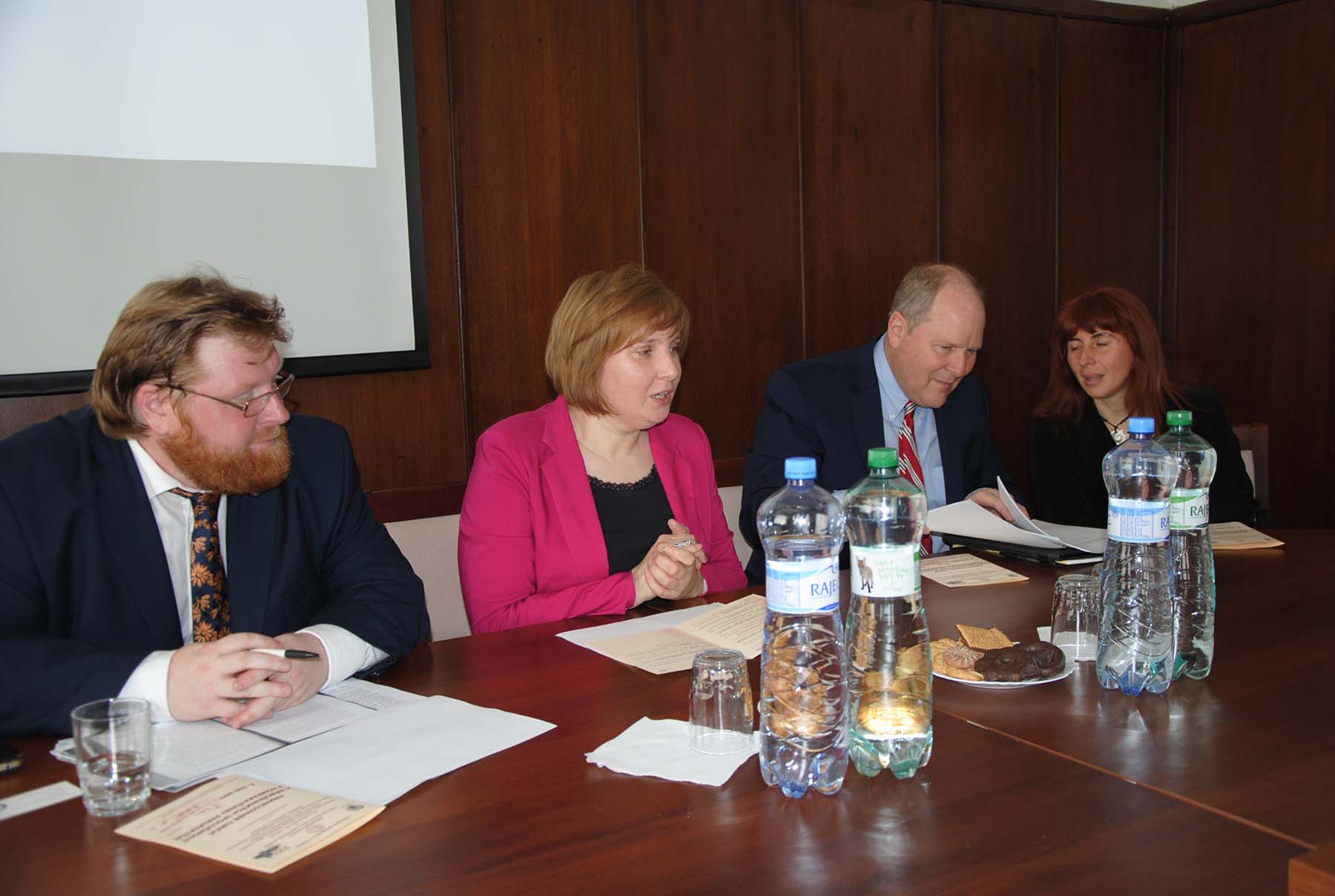 Gary Doxey speaks at Trnava University in Slovakia 4-5 May 2017