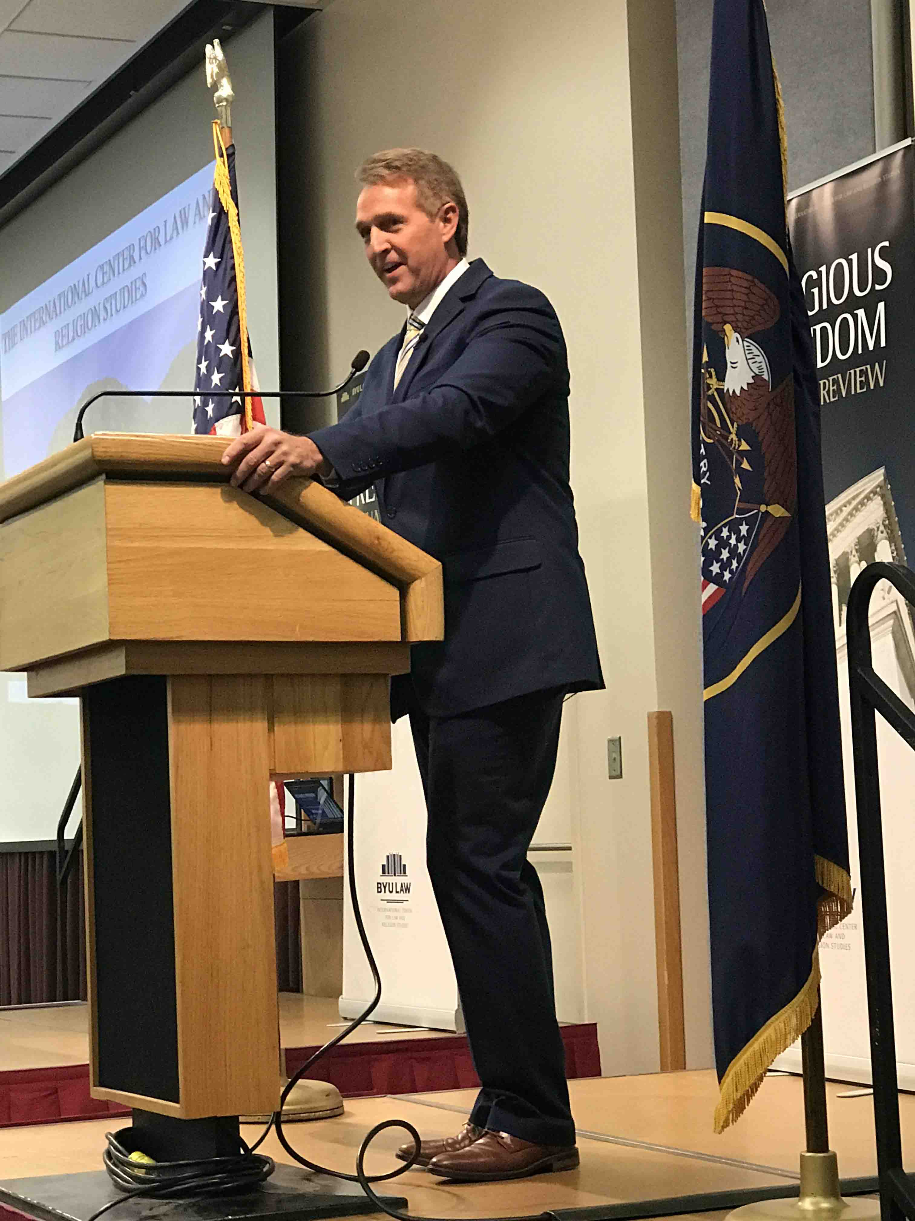 Senator Jeff Flake Keynotes at 2017 Religious Freedom Annual Review