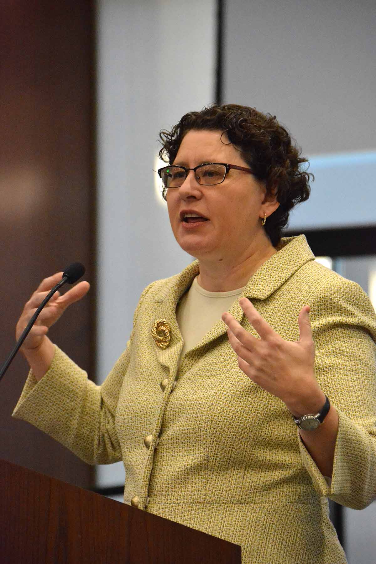 Elizabeth Clark Delivers Keynote Address at JRCLS Religious Freedom Symposium,
