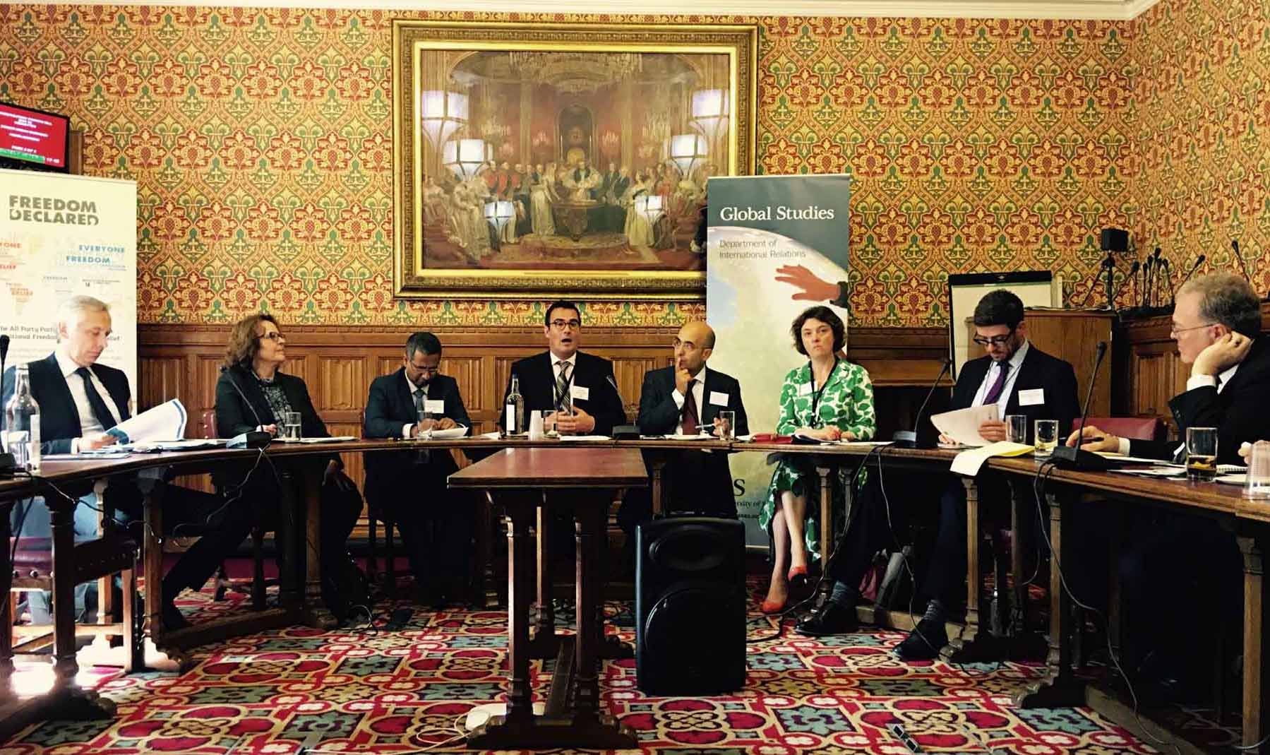 Professors Durham and Scharffs participate in FoRB Policy Dialogue at the House of Lords, London, 7 September 2016,
