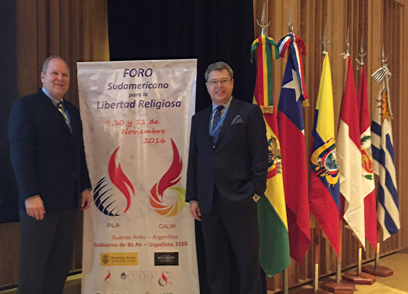 Professors Scharffs and Doxey Participate in South American Forum for Religious Freedom,