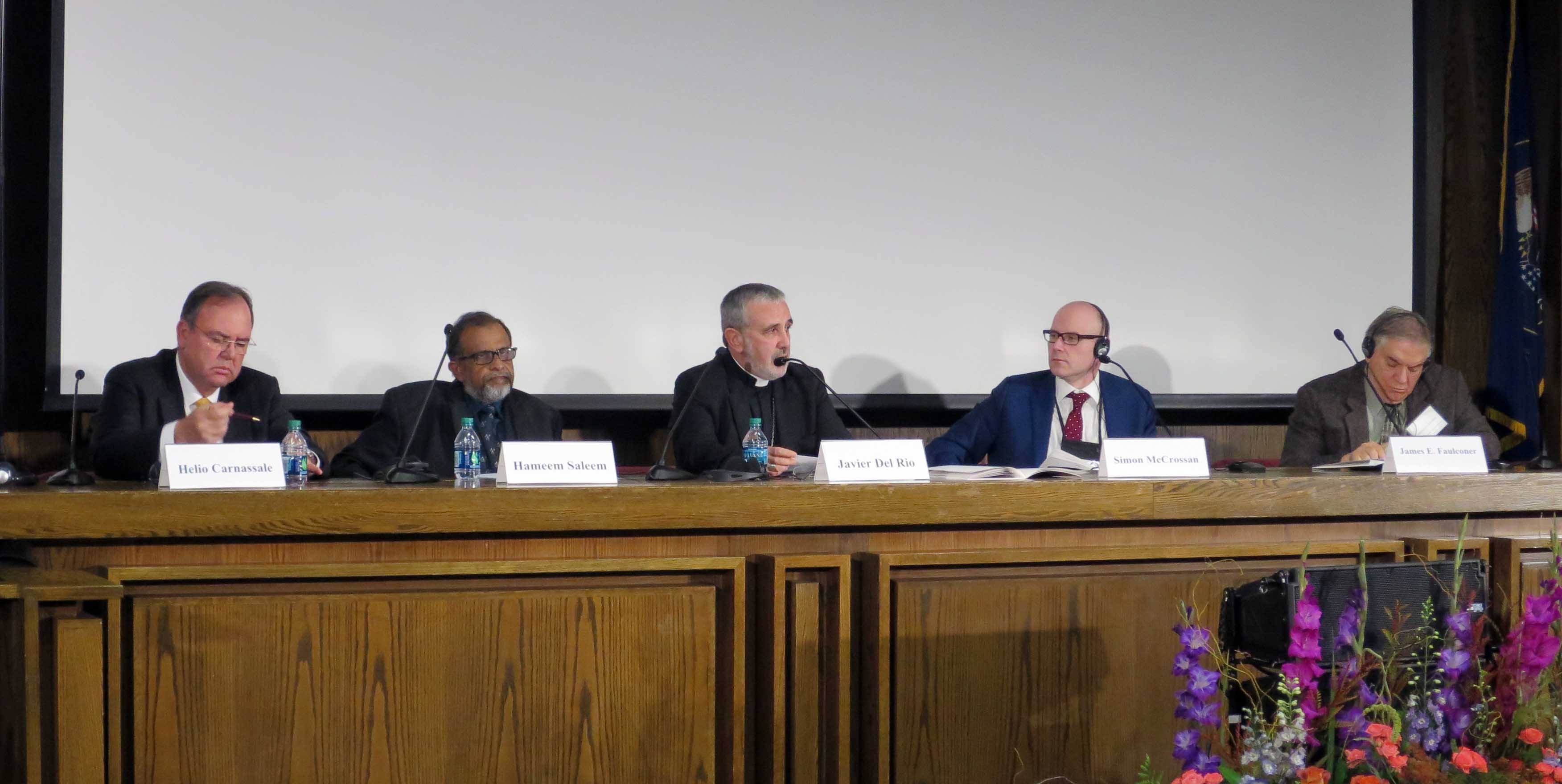 Symposium 2016: Interreligious Cooperation, Religious Rights, and Pluralism (Session One)