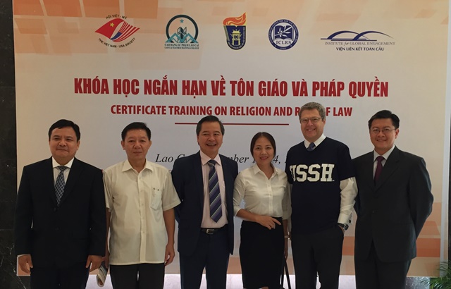 Vietnam NW Highlands Regional Certificate Training Program on Religion & the Rule of Law,