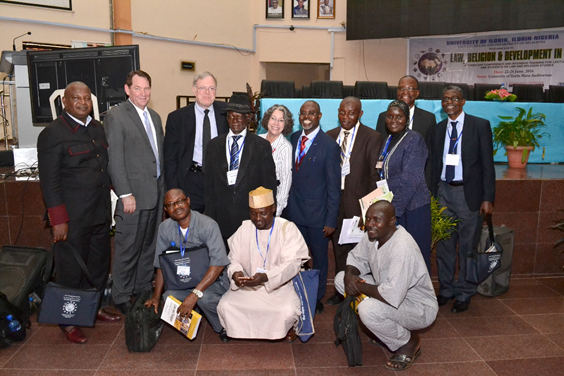 Durham at Conference and Course at the University of Ilorin, Nigeria
