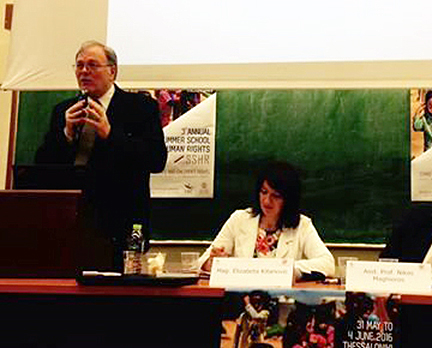 Durham Keynote on Women’s and Children’s Rights Thessaloniki – June 2016,