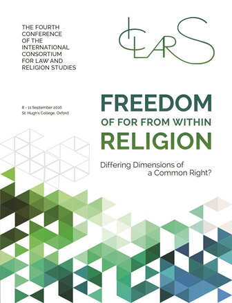 ICLARS IV: “Freedom of/for/from/within Religion: Differing Dimensions of a Common Right?”,