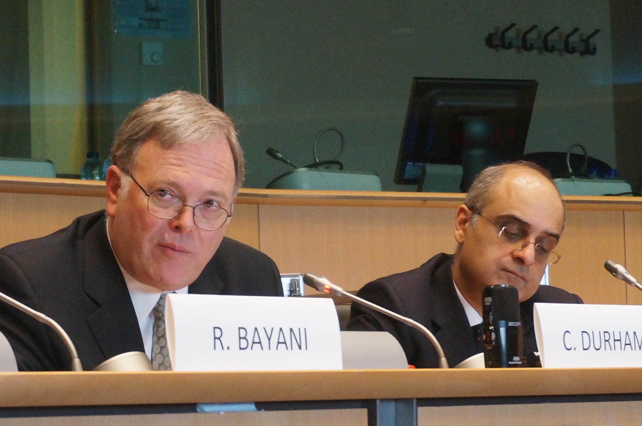 Cole Durham Participates in "Religion, Security and Human Rights" Conference at European Parliament, 10 December 2015