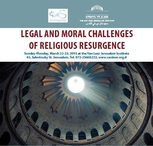 Conference in Jerusalem: Legal and Moral Challenges of Religious Resurgence