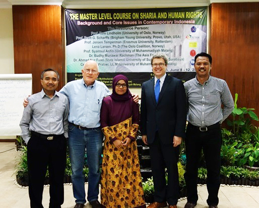 Professor Scharffs: Two Indonesia Programs on Sharia and Human Rights - June 2015