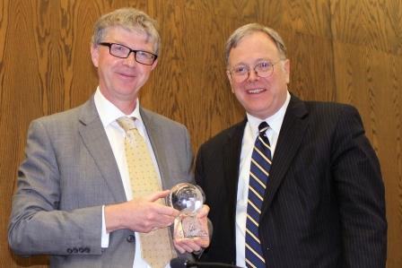 Symposium 2013: Distinguished Service Award Malcolm Evans OBE