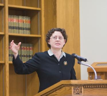 Professor Clark Presents Discussion Series Lecture, 1 December 2011