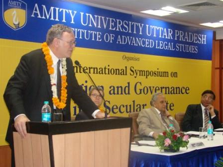 Center Represented at India Religion and Governance Conference, 9-10 May 2011
