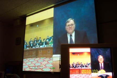Durham Testifies at Indonesia Court Hearing on Blasphemy Law - 24 March 2010