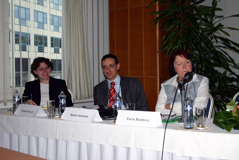 "Financing of Churches and Religious Societies," Bratislava, 15-25 October 2009