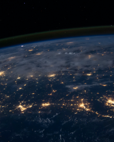 earth at night