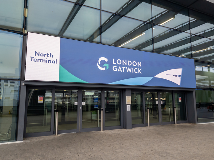 London Gatwick.