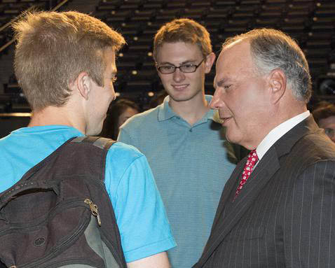 Elder Rasband speaks on "religious freedom and fairness for all" in student body address