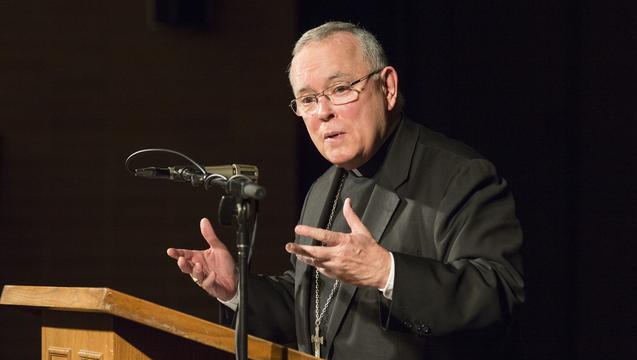 Archbishop Charles J. Chaput Speaks at BYU, Visits the Center