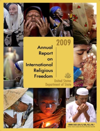 U.S. State Department Issues 2009 Annual Report on International Religious Freedom