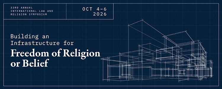 26-164 ICLRS International Law and Religion Symposium 2026 - Web 750x300