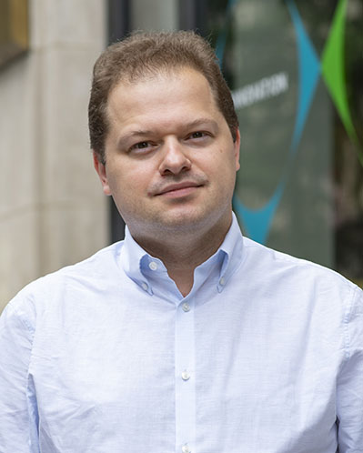 A photo of Dmytro Vovk, Senior Fellow of ICLRS
